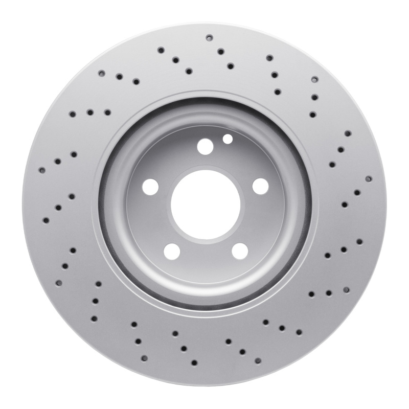 Mercedes-Benz CL550 Brake Rotor (1) - Front - R1 Concepts - Drilled GeoMET - `07-`13